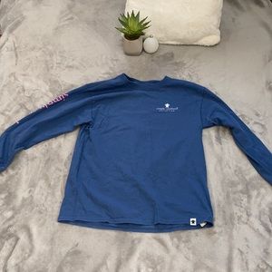 Navy blue simply southern long sleeve shirt